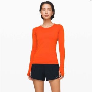 Lululemon Swiftly Tech Long Sleeve Crew Size 4